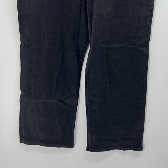 J. Crew Women's 96 Slim Wide Leg Jeans - Black - 34 - New with tags - Picture 3 of 9